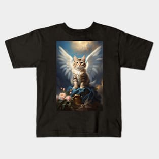 Angel Cat Kids T-Shirt